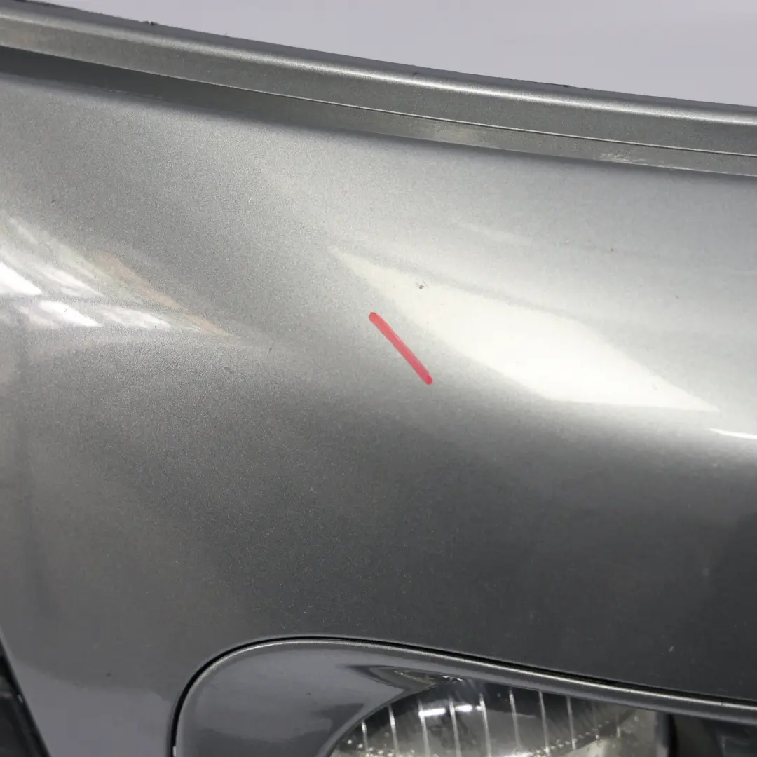 Front Bumper Trim Panel Dark Silver Metallic - 871 to Mini Cooper S R55 R56 R57 with Part number 0430242 Mini Cooper S R55 R56 R57 Front Bumper Trim Panel Dark Silver Metallic - 871 - SKU 0430242-DS - Part number 0430242