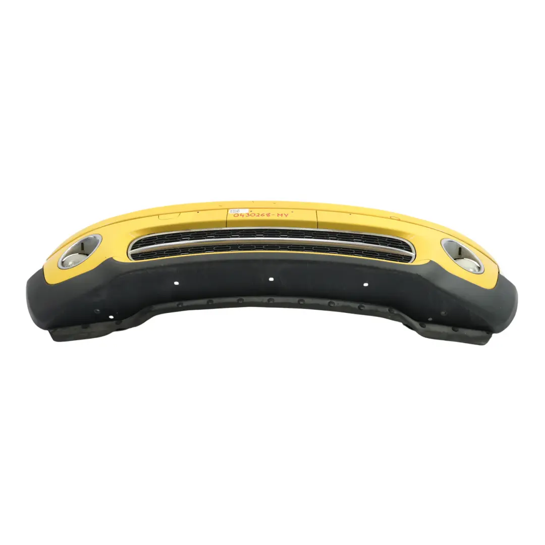 Paraurti Anteriore Completo Pannello Cooper D Mellow Yellow - A58 per Mini R55 R56 con numero di parte 0430268 Mini R55 R56 Paraurti Anteriore Completo Pannello Cooper D Mellow Yellow - A58 - SKU 0430268-MY - Numero di parte 0430268
