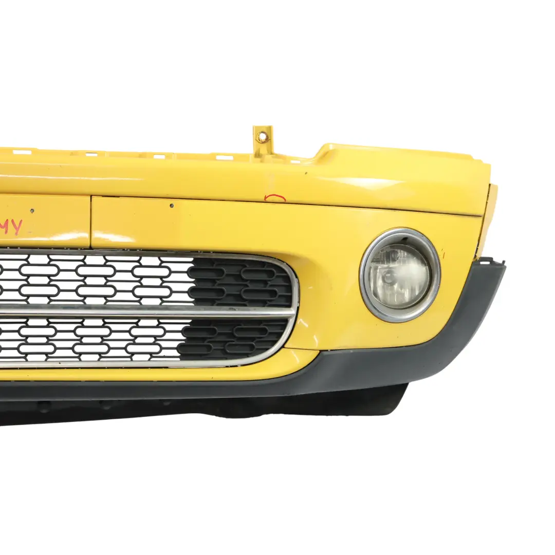 Front Bumper Complete Trim Panel Cooper D Mellow Yellow - A58 to Mini R55 R56 with Part number 0430268 Mini R55 R56 Front Bumper Complete Trim Panel Cooper D Mellow Yellow - A58 - SKU 0430268-MY - Part number 0430268