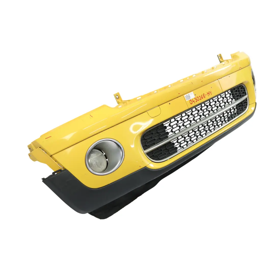 Paraurti Anteriore Completo Pannello Cooper D Mellow Yellow - A58 per Mini R55 R56 con numero di parte 0430268 Mini R55 R56 Paraurti Anteriore Completo Pannello Cooper D Mellow Yellow - A58 - SKU 0430268-MY - Numero di parte 0430268