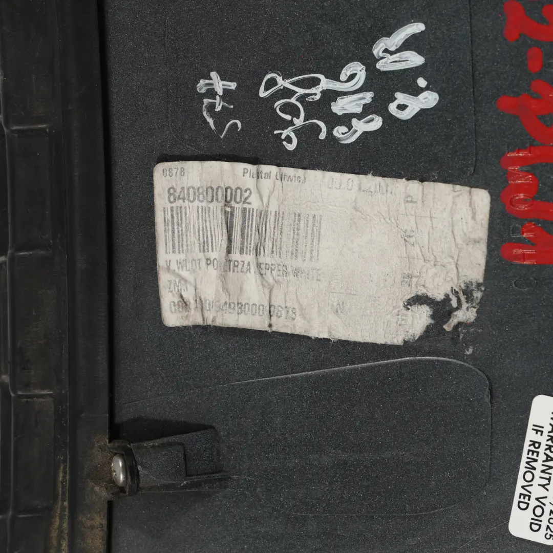 Rejilla Entrada Aire Mini Cooper S R55 R56 Capó Pepper Blanco - 850 2751736 para con número de pieza 0430302 Rejilla Entrada Aire Mini Cooper S R55 R56 Capó Pepper Blanco - 850 2751736 - SKU 0430302-PW1 - Número de pieza 0430302