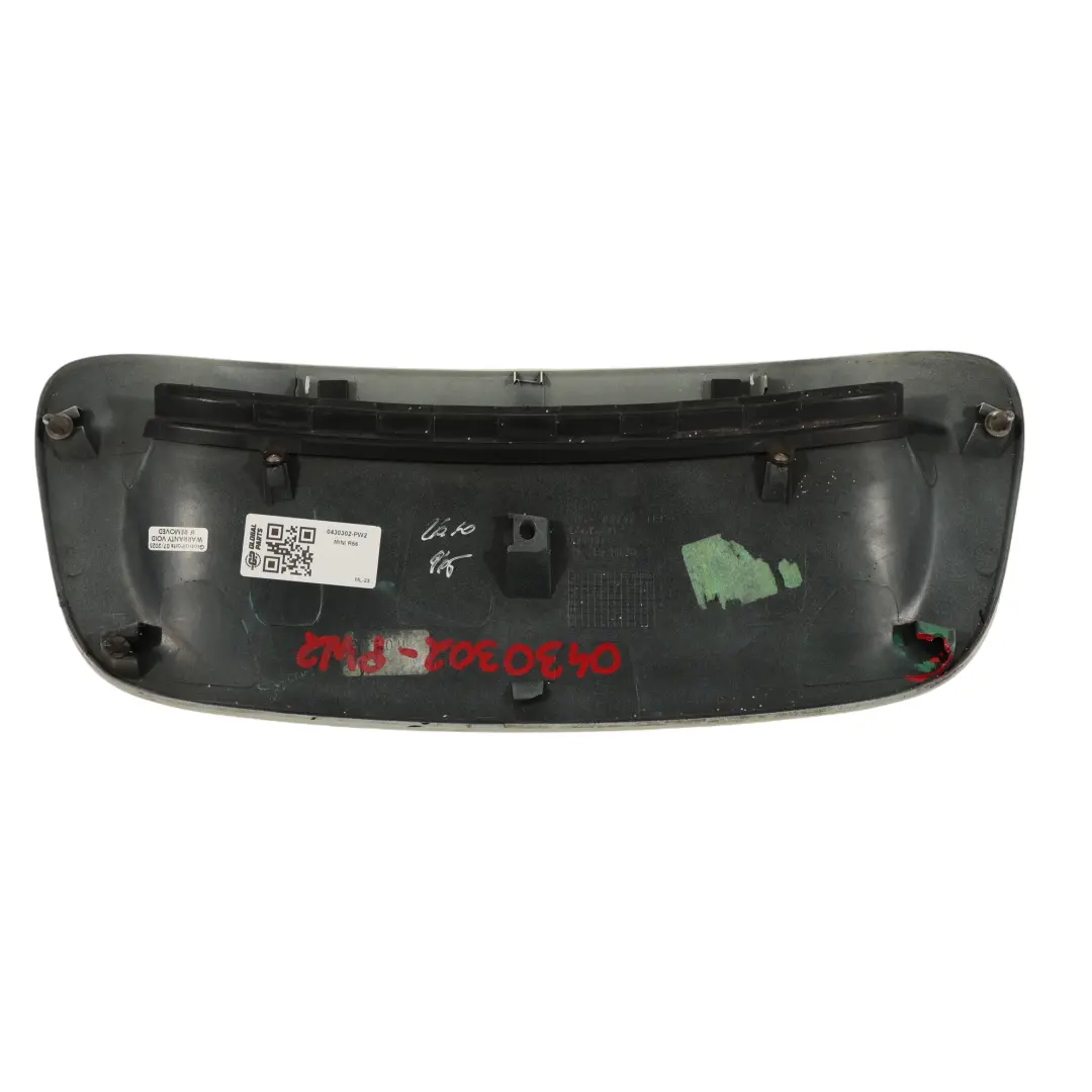 Mini Cooper S R55 R56 Rejilla Entrada Aire Capó Pepper Blanco - 850 2751736 - SKU 0430302-PW2 - Número de pieza 0430302