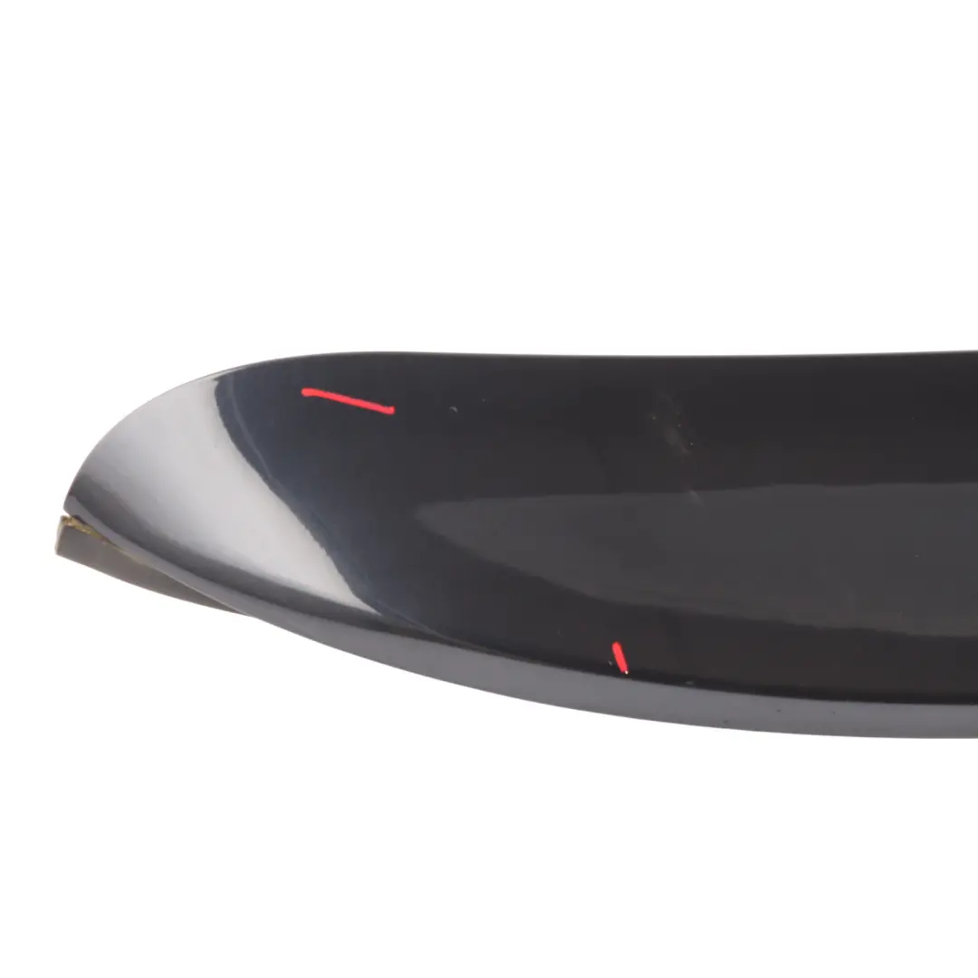 Mini Cooper One 1 R56 Spoiler Peinture Astro Noir Metallique A25 7148850 - SKU 0430315-ASB1 - Numéro de pièce 0430315