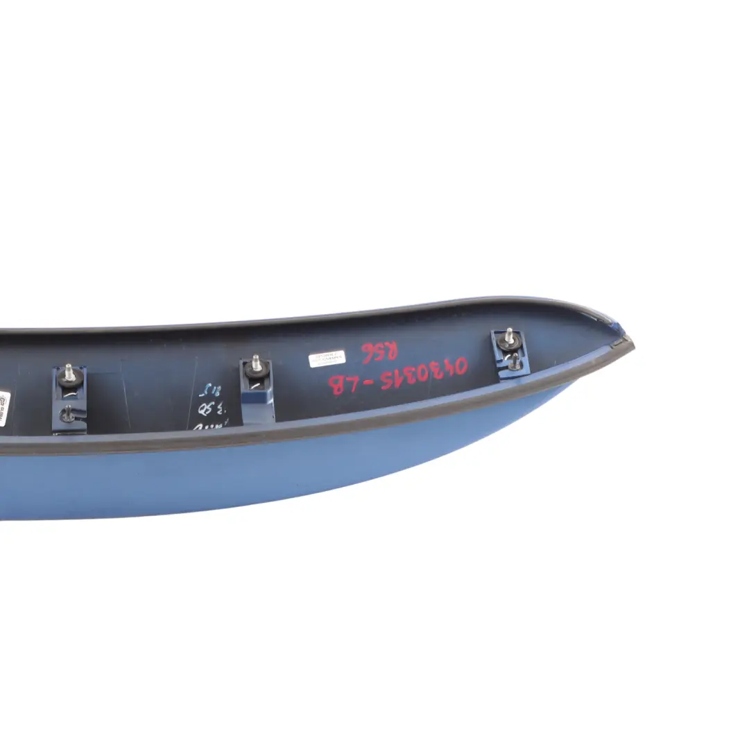 Mini R56 Rear Spoiler Boot Trunk Tailgate Panel Lightning Blue - A63 7148850 - SKU 0430315-LB3 - Part number 0430315