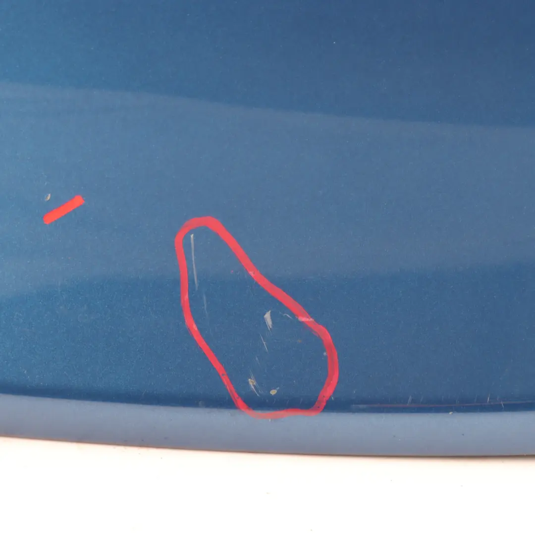 Spoiler Boot Trunk Tailgate Panel Lightning Blue - A63 7148850 to Mini R56 Rear with Part number 0430315 Mini R56 Rear Spoiler Boot Trunk Tailgate Panel Lightning Blue - A63 7148850 - SKU 0430315-LB3 - Part number 0430315