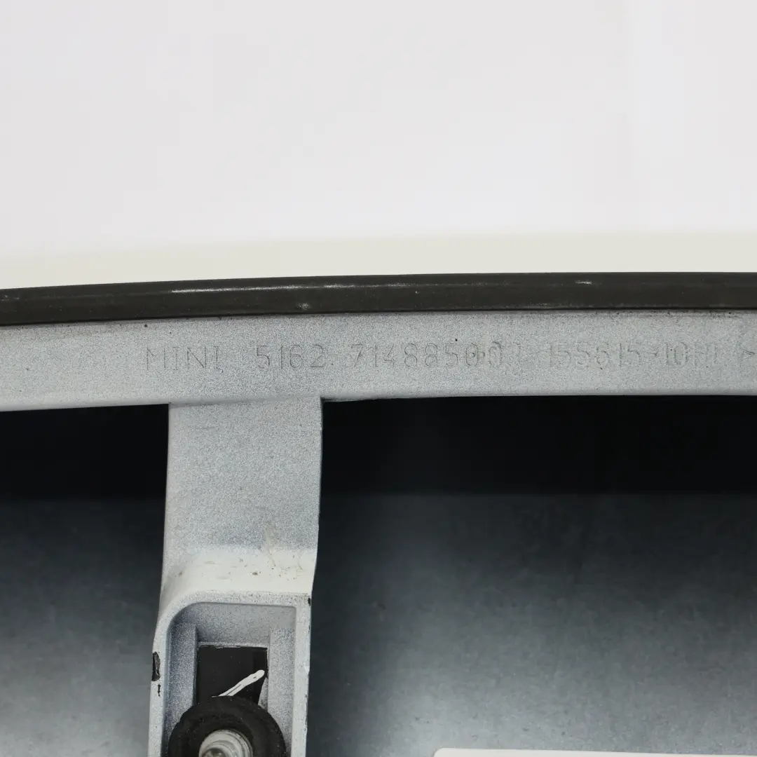 Spoiler Mini Cooper R56 Trim Panel Cover White 7148850 to Rear with Part number 0430315 Rear Spoiler Mini Cooper R56 Trim Panel Cover White 7148850 - SKU 0430315-WHI4 - Part number 0430315