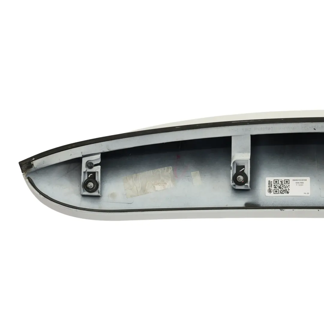  Aleron trasero Mini Cooper R56 Cubrepanel Blanco 7148850 - SKU 0430315-WHI4 - Número de pieza 0430315