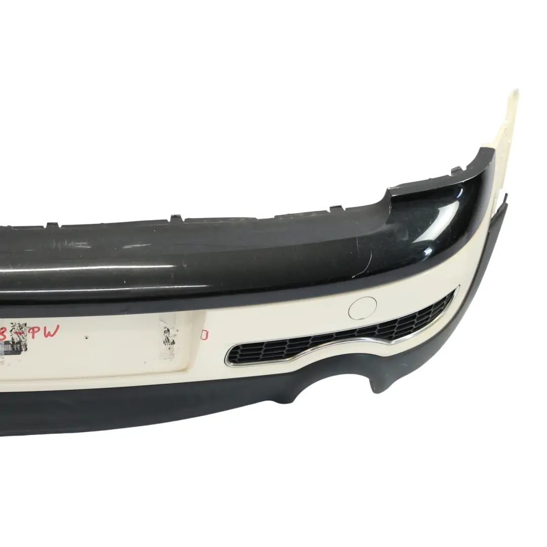 Mini Clubman R55 Cooper S Embellecedor Parachoques Trasero Pepper White - 850 - SKU 0442798-PW - Número de pieza 0442794