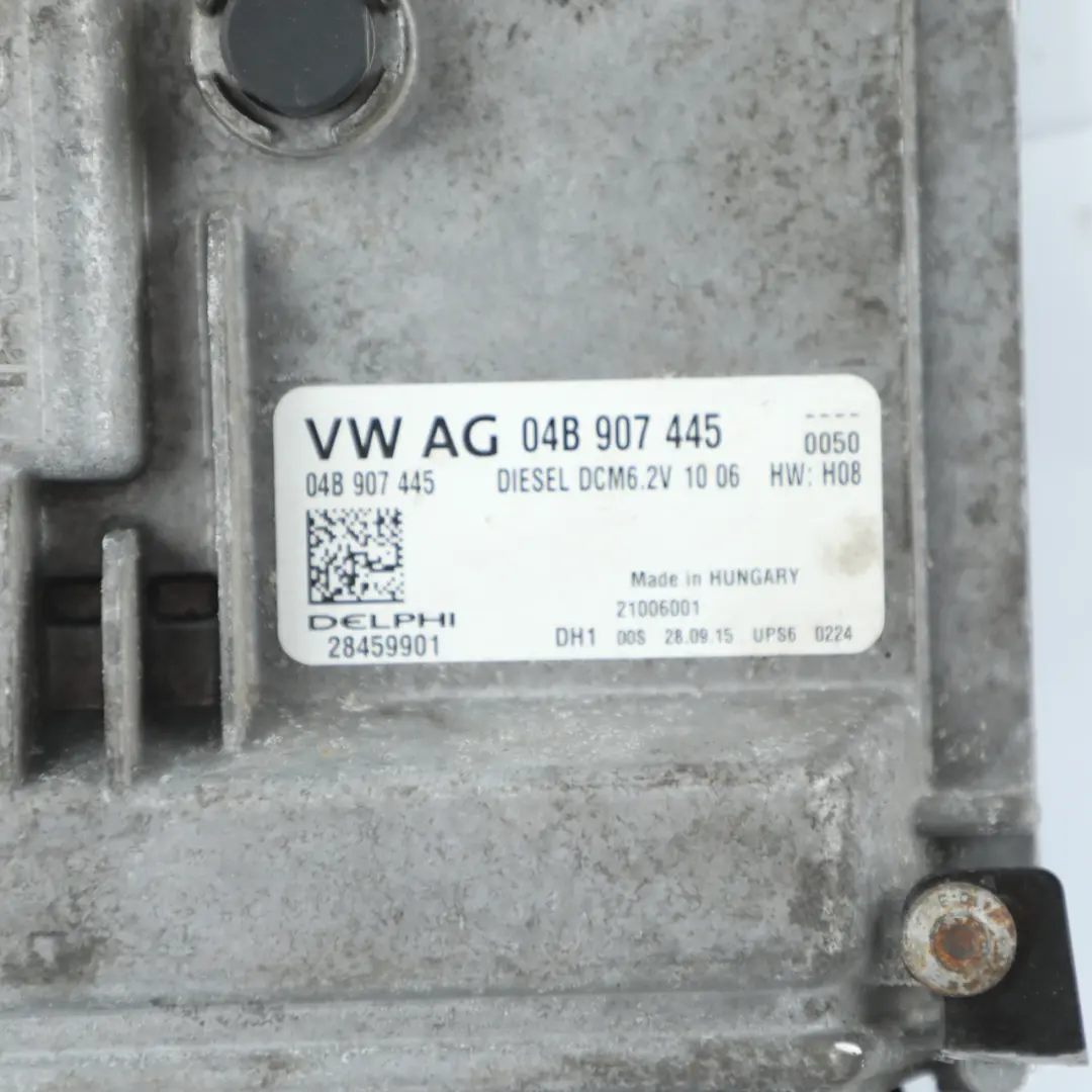 75HP CUSA Motor ECU Kit Manual para Volkswagen Polo 6R 1.4 TDI CR con número de pieza 04B907445 Volkswagen Polo 6R 1.4 TDI CR 75HP CUSA Motor ECU Kit Manual - SKU 04B907445 - Número de pieza 04B907445