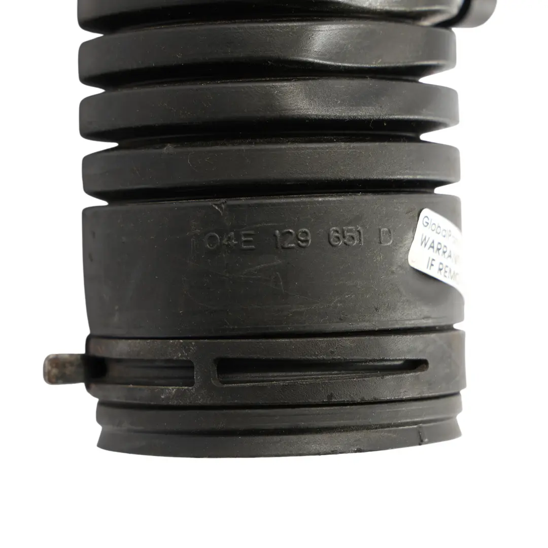 Inlet Duct Channel Intake Hose Pipe Line to Audi A1 8X 1.4 TFSI Air with Part number 04E129651D Audi A1 8X 1.4 TFSI Air Inlet Duct Channel Intake Hose Pipe Line - SKU 04E129651D - Part number 04E129651D