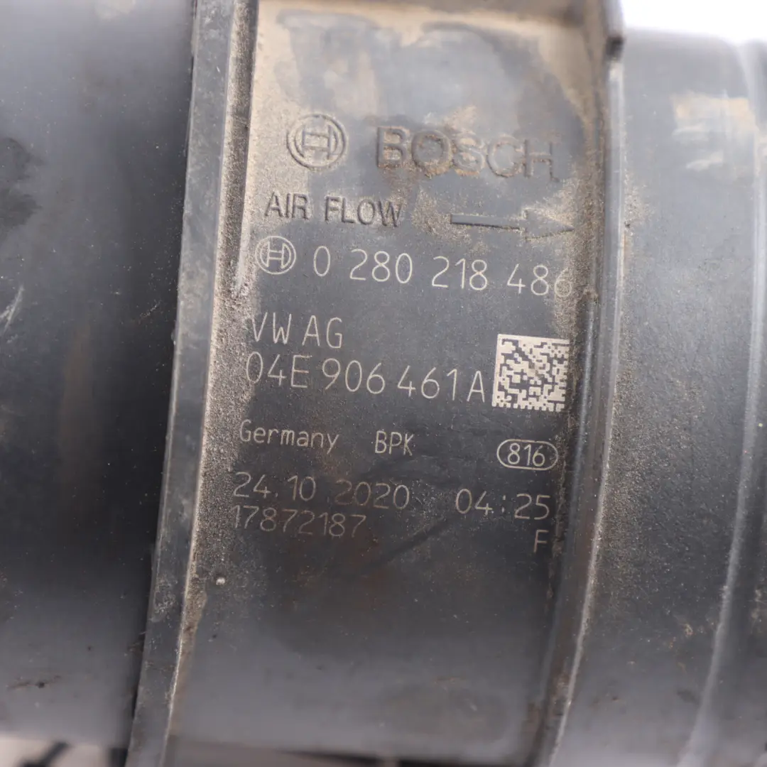 Luftmassen Messer MAF Sensor 2.0 TDI DTNA für Audi A4 B9 mit Teilenummer 04E906461A Audi A4 B9 Luftmassen Messer MAF Sensor 2.0 TDI DTNA - SKU 04E906461A - Teilenummer 04E906461A