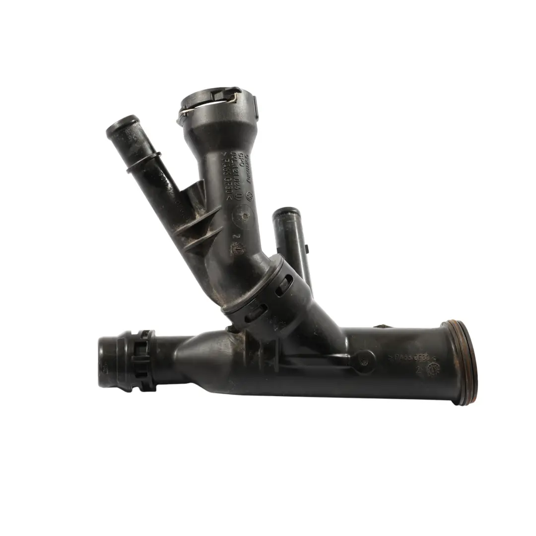Audi TT FV A3 8V Wasser Pumpe Thermostat Gehäuse Rohrverbinder - SKU 04L121026Q - Teilenummer 04L121026Q
