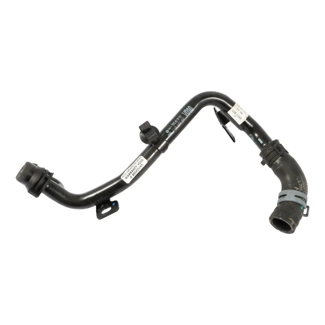 Audi A4 B8 2.0 TDI CNHC Diesel Engine Water Coolant Pipe Hose Line - SKU 04L122157BF - Part number 04L122157BF