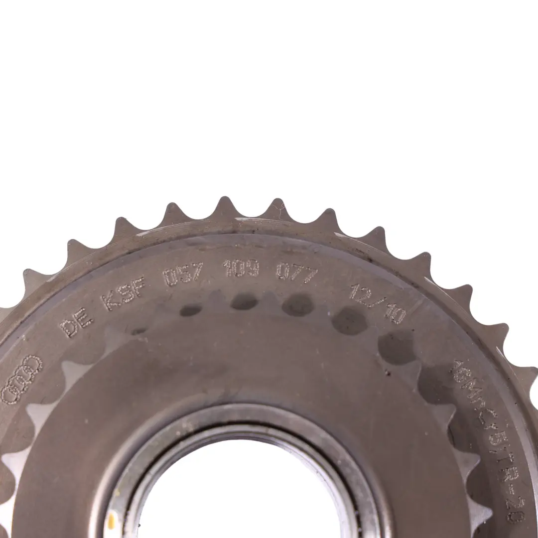 Timing Chain Camshaft Sprocket 3.0 4.2 TDI to Audi Q7 4L A4 B8 A5 8T with Part number 057109077 Audi Q7 4L A4 B8 A5 8T Timing Chain Camshaft Sprocket 3.0 4.2 TDI - SKU 057109077 - Part number 057109077