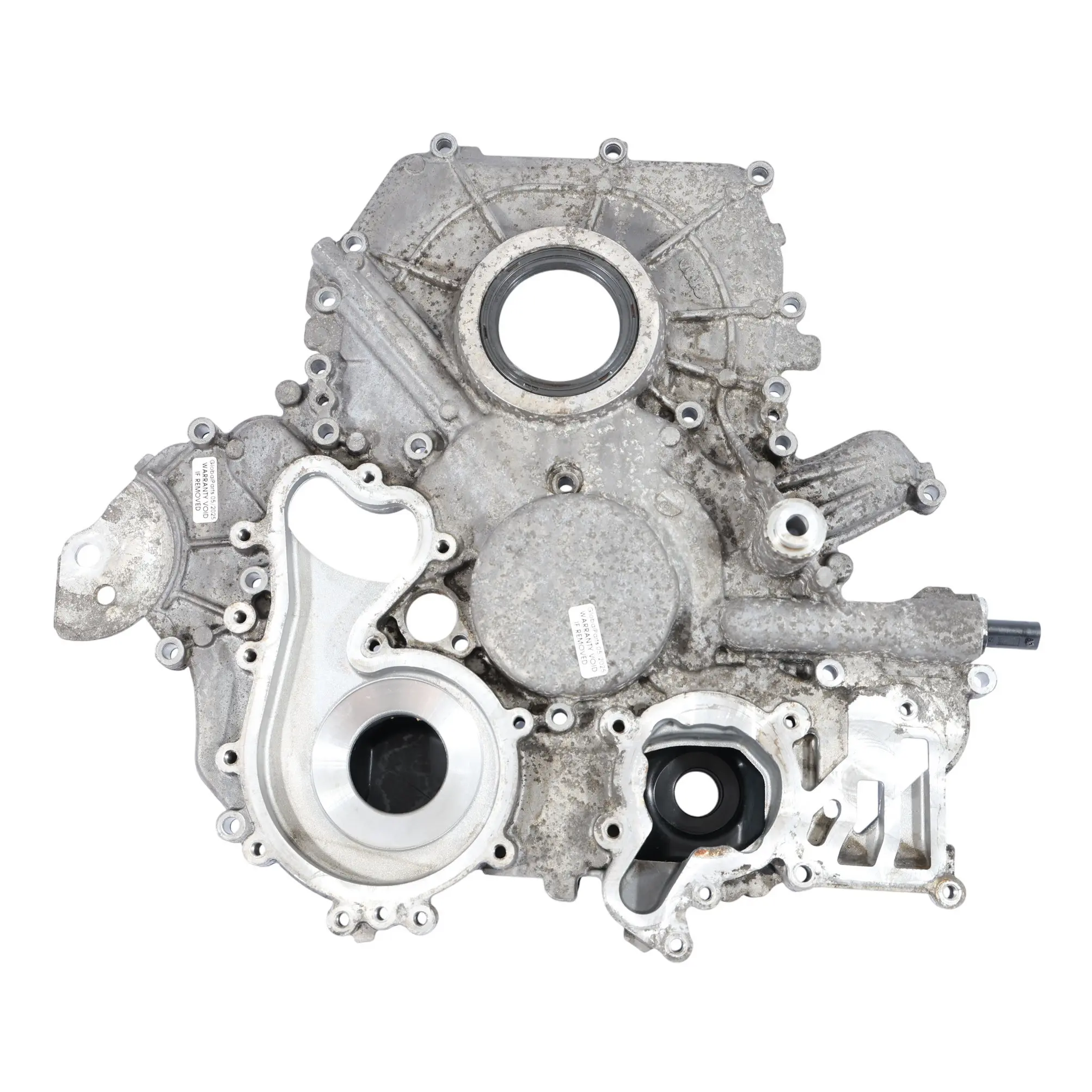 Audi Q7 4L Motor Getriebe Gehäuse Abdeckplatte Panel 3.0 TDI 059103151