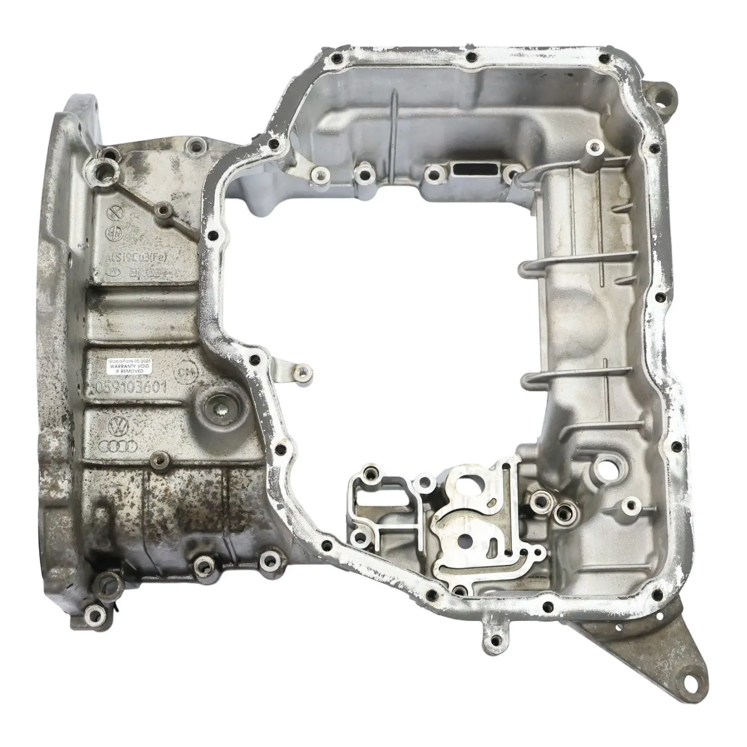 Audi Q7 4L 3.0 TDI Oil Pan Sump Diesel Engine Top Upper Part 059103601