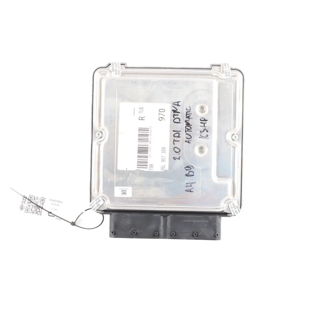DTNA 163HP Engine Control Unit ECU Automatic to Audi A4 B9 2.0 TDI with Part number 05L907309 Audi A4 B9 2.0 TDI DTNA 163HP Engine Control Unit ECU Automatic - SKU 05L907309-2 - Part number 05L907309