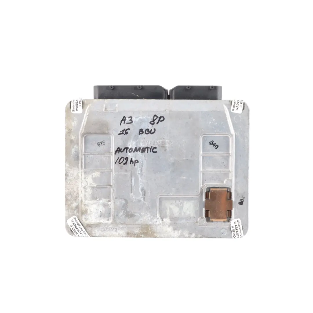 BGU 102HP Engine Control Unit ECU Kit to Audi A3 8P 1.6 MPI with Part number 06A906033DT Audi A3 8P 1.6 MPI BGU 102HP Engine Control Unit ECU Kit - SKU 06A906033DT-1 - Part number 06A906033DT