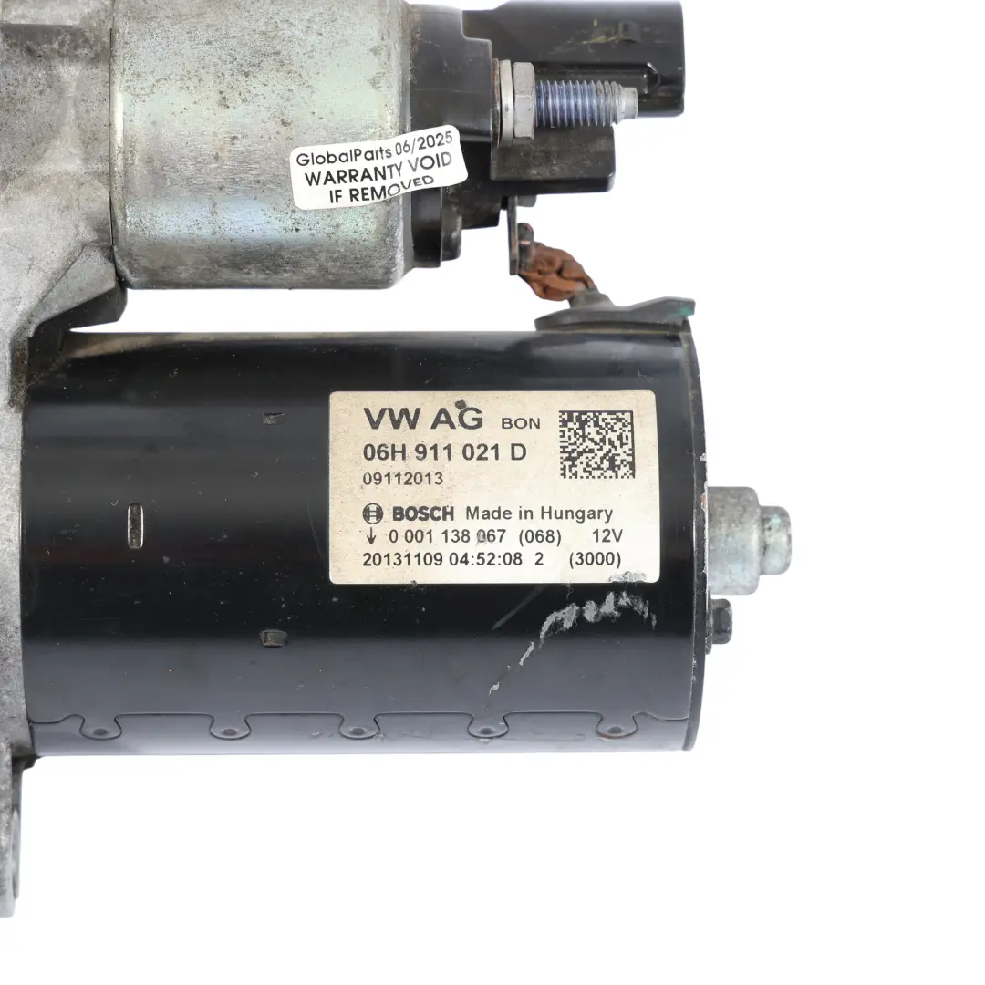 Audi A4 B8 Benzinmotor Anlasserbetätigung 1.8 2.0 TFSI - SKU 06H911021D - Teilenummer 06H911021D