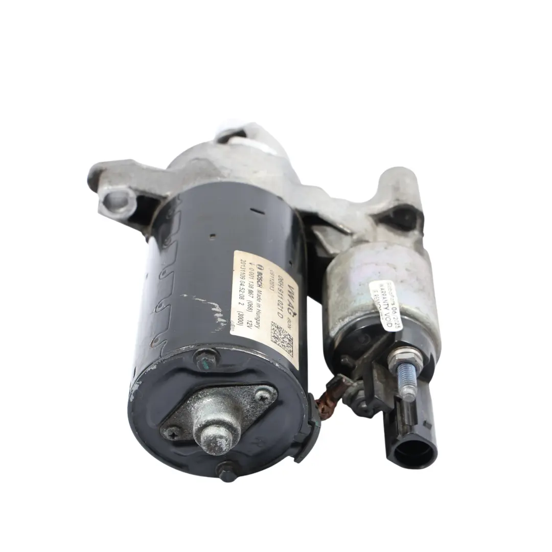 Audi A4 B8 Benzinmotor Anlasserbetätigung 1.8 2.0 TFSI - SKU 06H911021D - Teilenummer 06H911021D