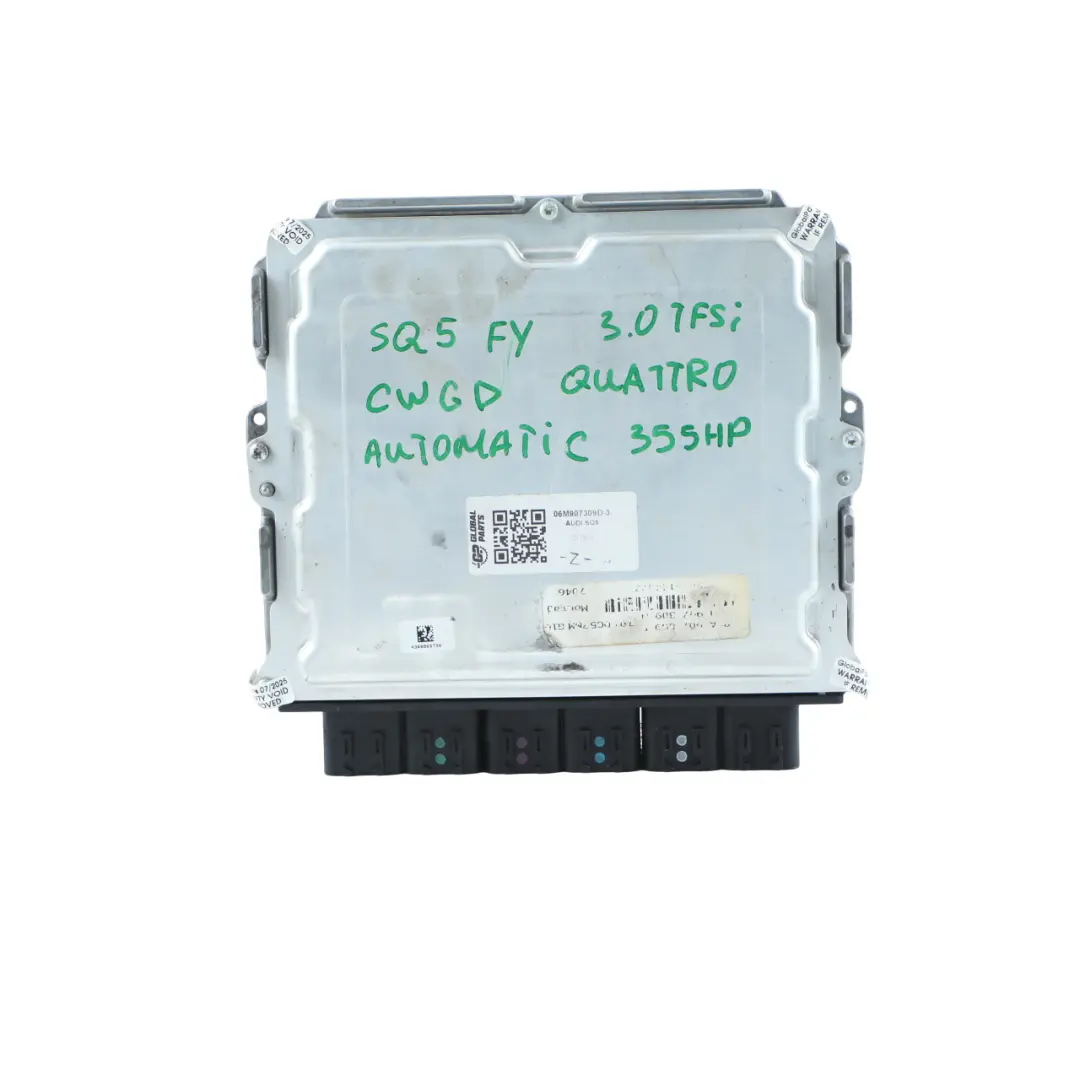 355HP CWGD Quattro Engine ECU Kit Gateway + Key to Audi SQ5 FY 3.0 TFSI with Part number 06M907309D Audi SQ5 FY 3.0 TFSI 355HP CWGD Quattro Engine ECU Kit Gateway + Key - SKU 06M907309D-3 - Part number 06M907309D