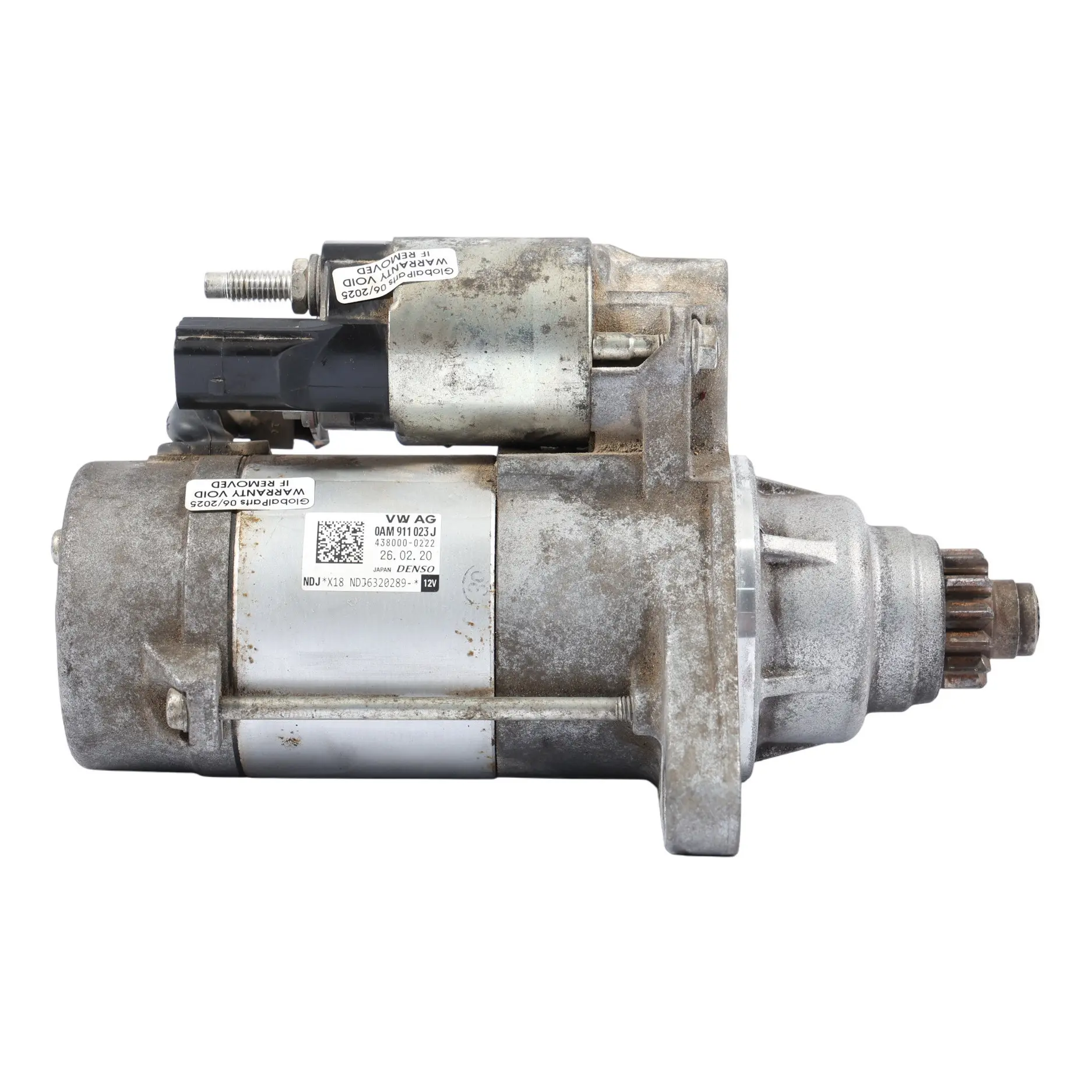 Volkswagen Golf Mk7 VII Motor De Arranque Unidad De Montaje 0AM911023J