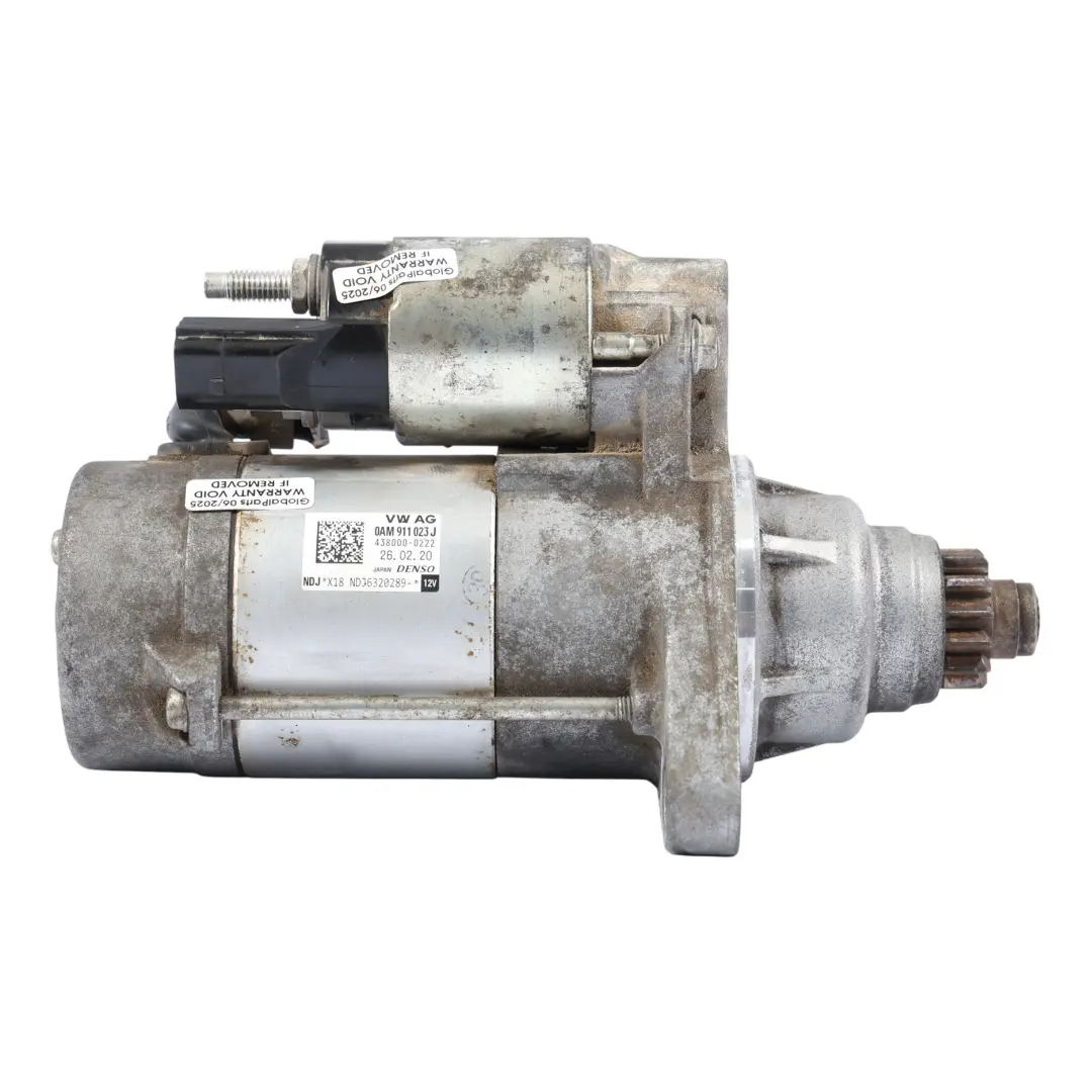 Volkswagen Golf Mk7 VII Motor Anlasser Baugruppe - SKU 0AM911023J - Teilenummer 0AM911023J