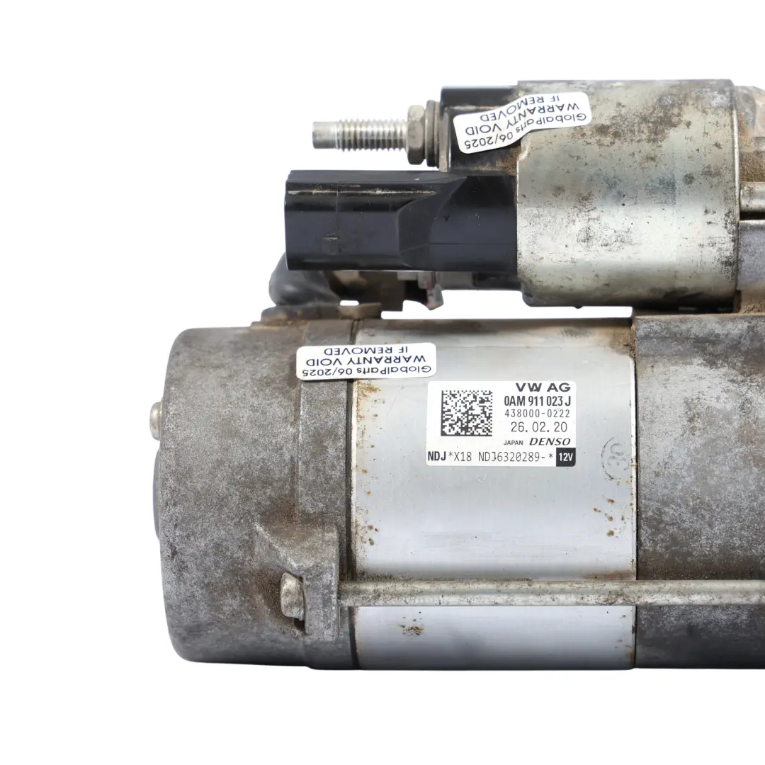 Volkswagen Golf Mk7 VII Motor De Arranque Unidad De Montaje - SKU 0AM911023J - Número de pieza 0AM911023J