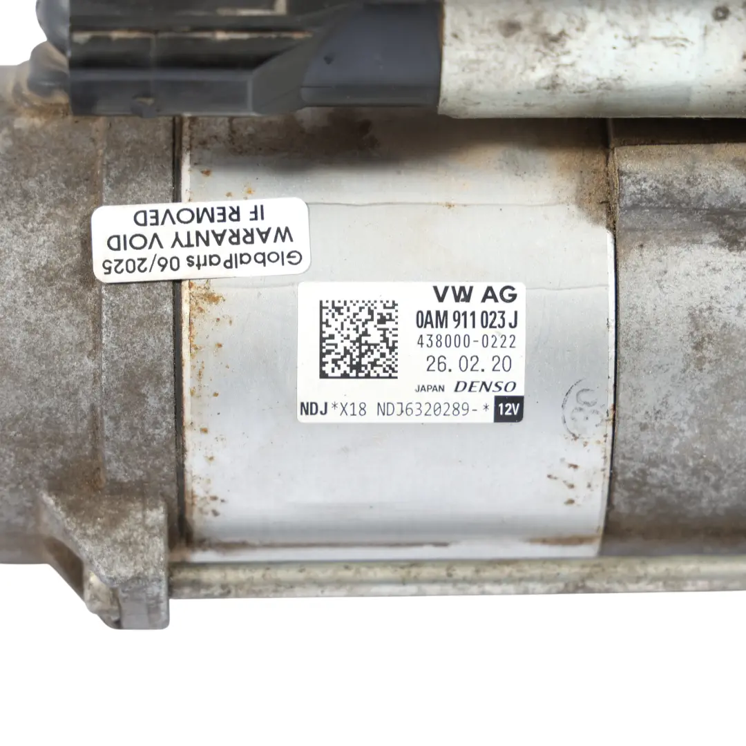 Volkswagen Golf Mk7 VII Rozrusznik Starter Silnika - SKU 0AM911023J - Numer Części 0AM911023J