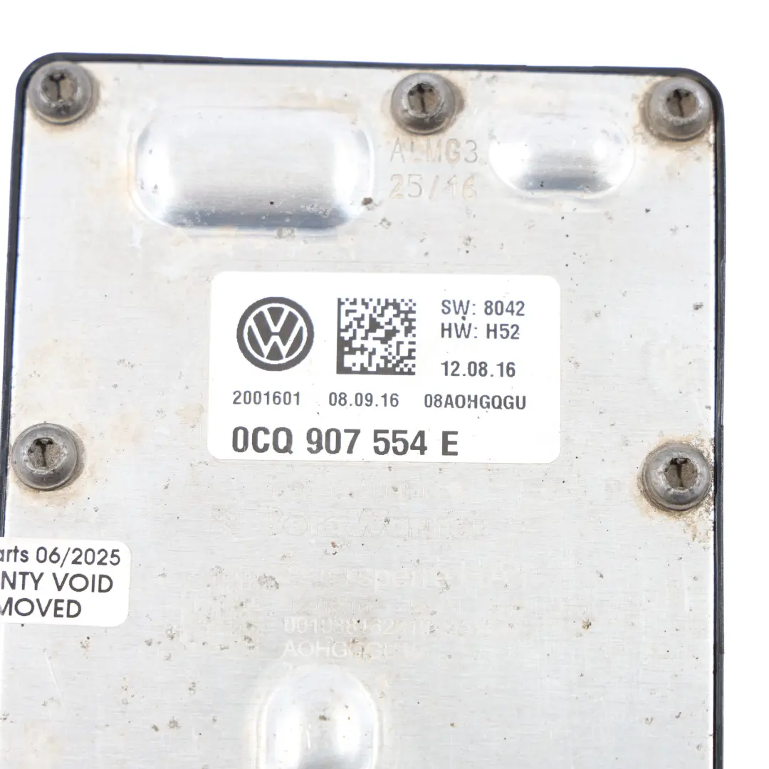 Rear Diff Module Seat Leon Cupra 5F VW Golf Mk7 4motion Control Unit - SKU 0CQ907554E - Part number 0CQ907554E