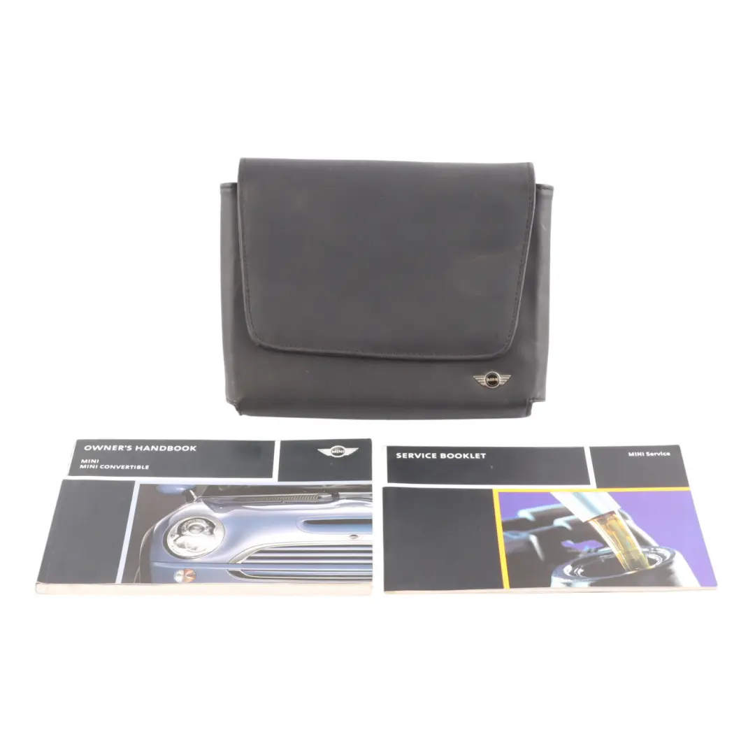 Sidewalk Service Booklet Owner Handbook Book Pouch Case to Mini Cooper R50 R53 One with Part number 0012939 Mini Cooper R50 R53 One Sidewalk Service Booklet Owner Handbook Book Pouch Case - SKU 12939 - Part number 0012939