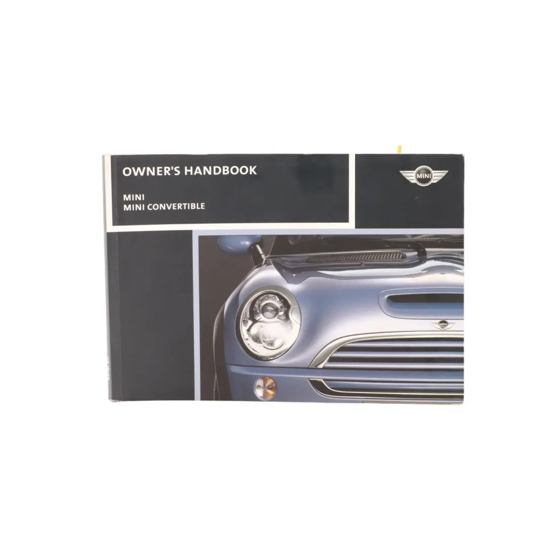 Sidewalk Service Booklet Owner Handbook Book Pouch Case to Mini Cooper R50 R53 One with Part number 0012939 Mini Cooper R50 R53 One Sidewalk Service Booklet Owner Handbook Book Pouch Case - SKU 12939 - Part number 0012939