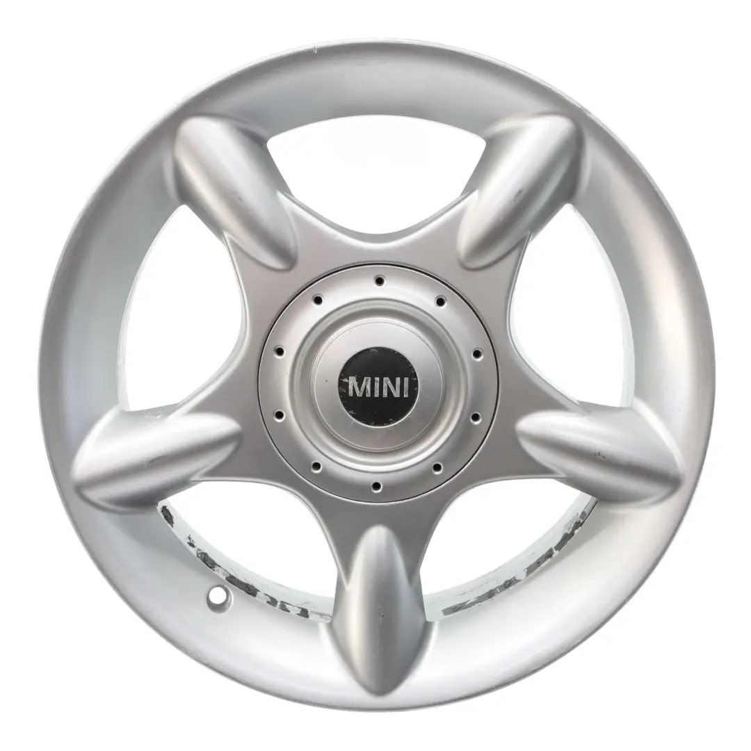 Mini Cooper One R50 Argento Cerchio AlluMini o 16" 6,5J ET: 48 5 Star 83 - SKU 1512348-1 - Numero di parte 1512348