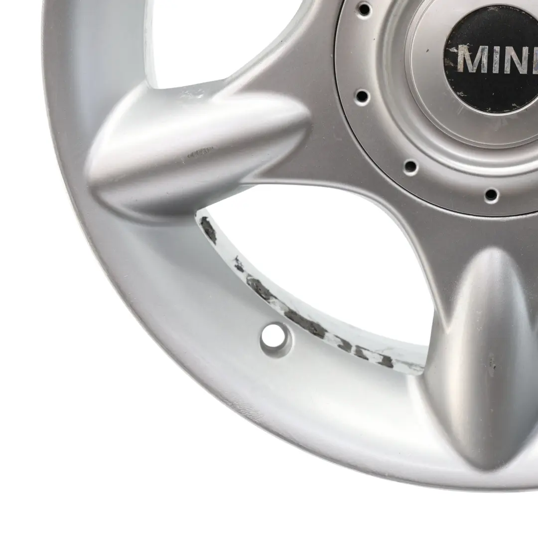 Mini Cooper One R50 R52 Silver Wheel Alloy Rim 16 6,5J ET:48 5-Spider Spoke 83 - SKU 1512348-1 - Part number 1512348