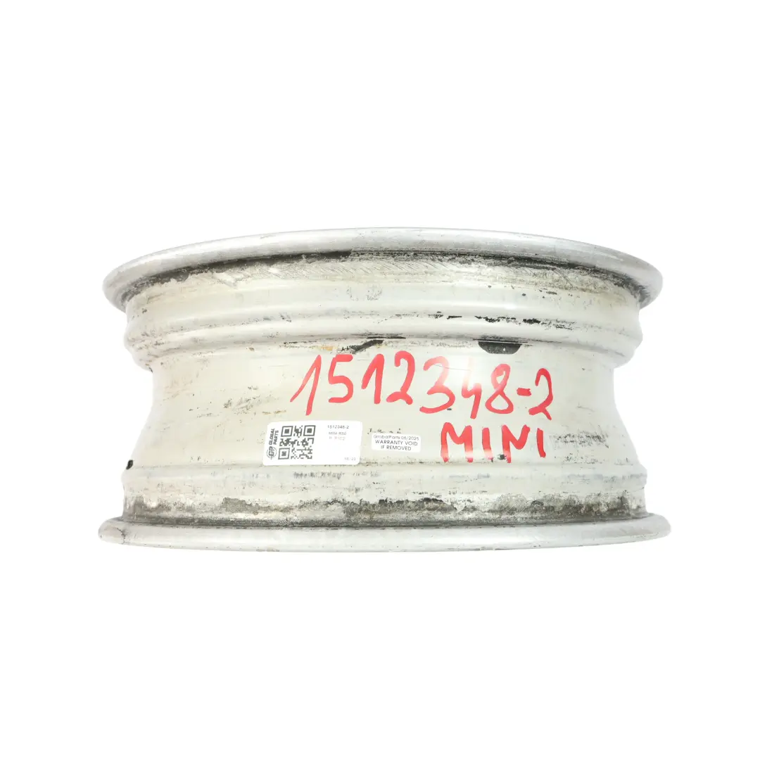 Mini R50 Felga Aluminiowa 16'' 6,5J ET:48 Srebrna - SKU 1512348-2 - Numer Części 1512348
