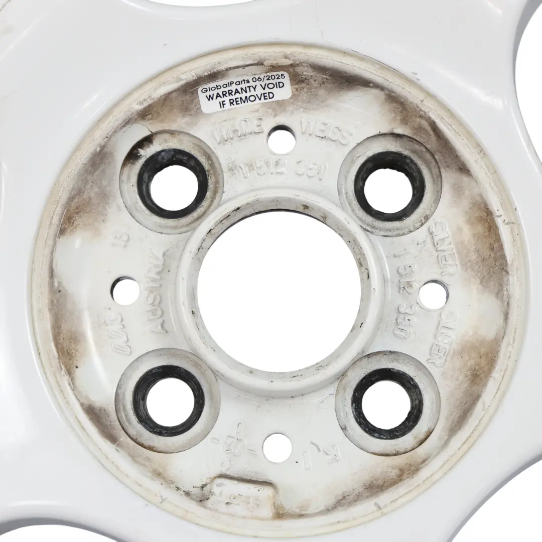 Mini Cooper One R50 R52 R53 Bianco Cerchio In Lega 16" 6,5J ET:48 - SKU 1512351-1 - Numero di parte 1512351