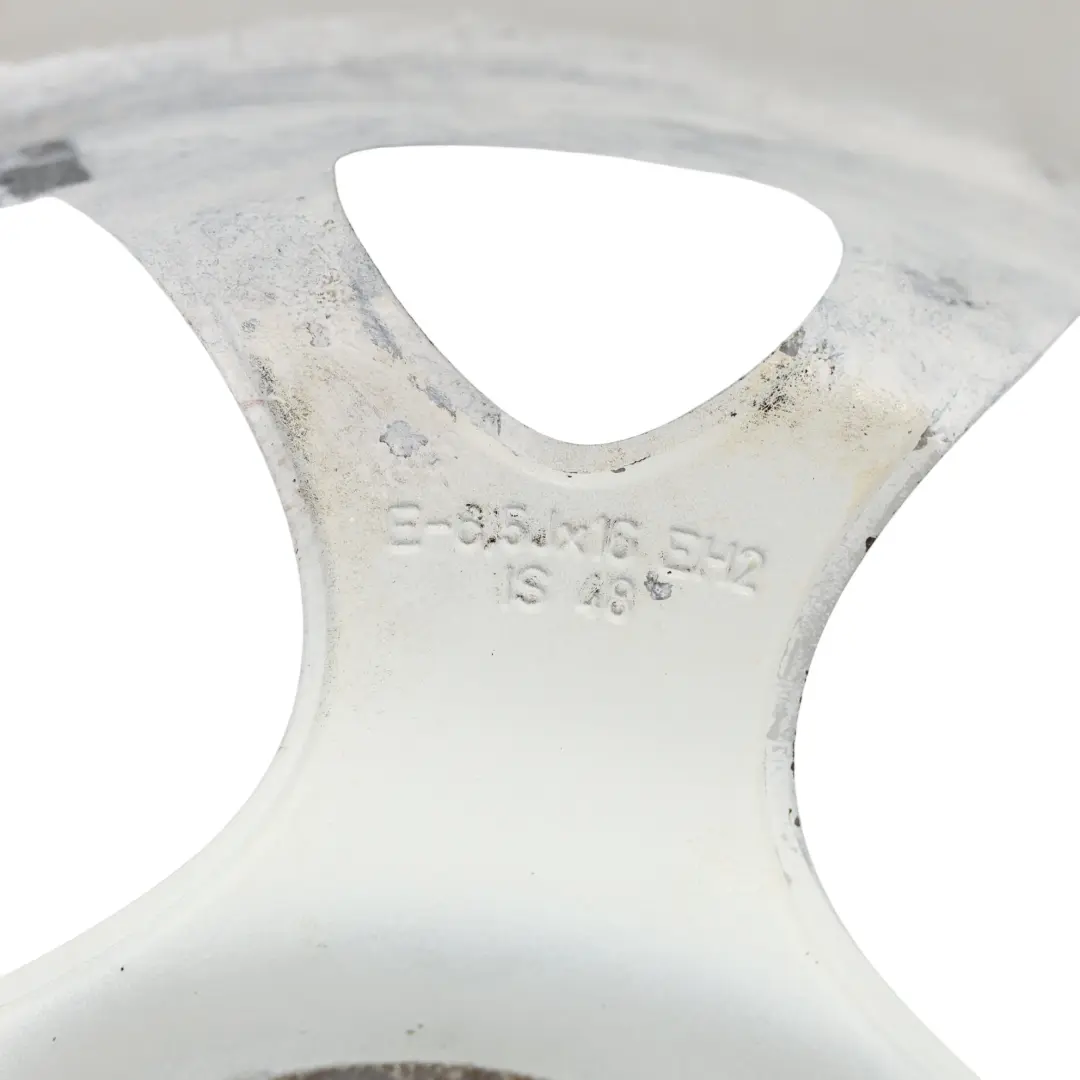 White Wheel Alloy Rim 16" 6.5J ET:48 to Mini Cooper One R50 R52 R53 with Part number 1512351 Mini Cooper One R50 R52 R53 White Wheel Alloy Rim 16" 6.5J ET:48 - SKU 1512351-2 - Part number 1512351