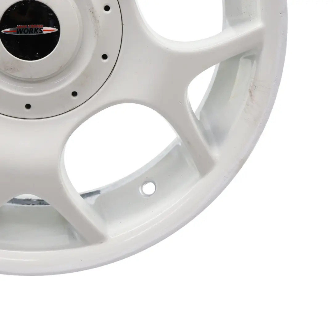 Bianco Cerchio In Lega 16" 6.5J ET:48 per Mini Cooper One R50 R52 R53 con numero di parte 1512351 Mini Cooper One R50 R52 R53 Bianco Cerchio In Lega 16" 6.5J ET:48 - SKU 1512351-2 - Numero di parte 1512351