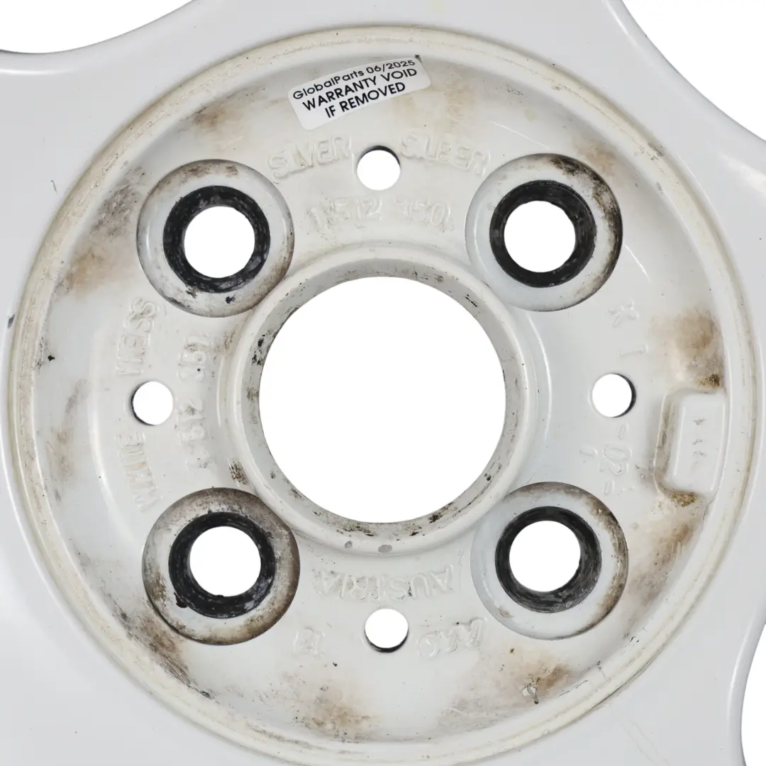 Mini Cooper One R50 R52 R53 White Wheel Alloy Rim 16" 2J ET:48 - SKU 1512351-3 - Part number 1512351