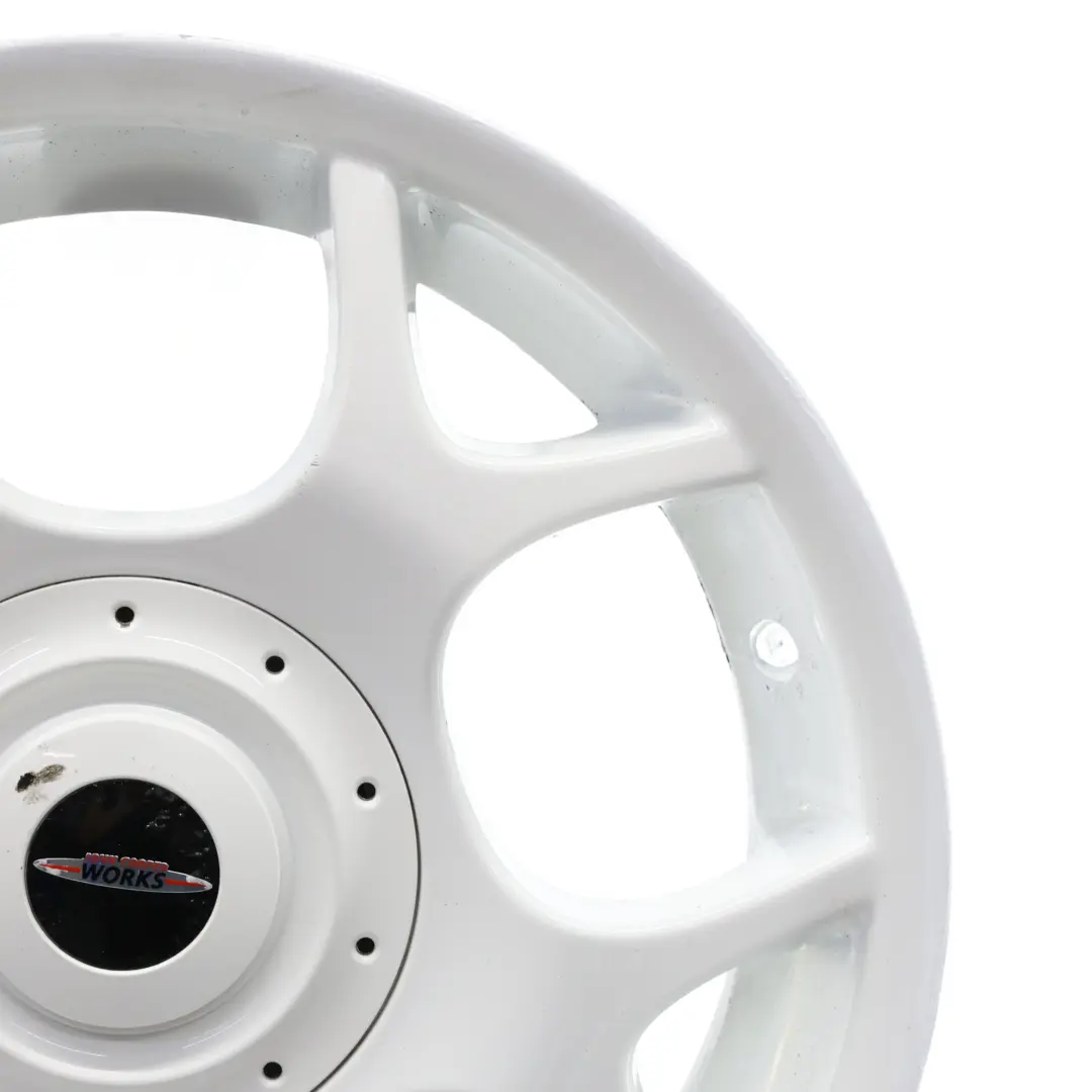 Mini Cooper One R50 R52 R53 White Wheel Alloy Rim 16" 2J ET:48 - SKU 1512351-3 - Part number 1512351
