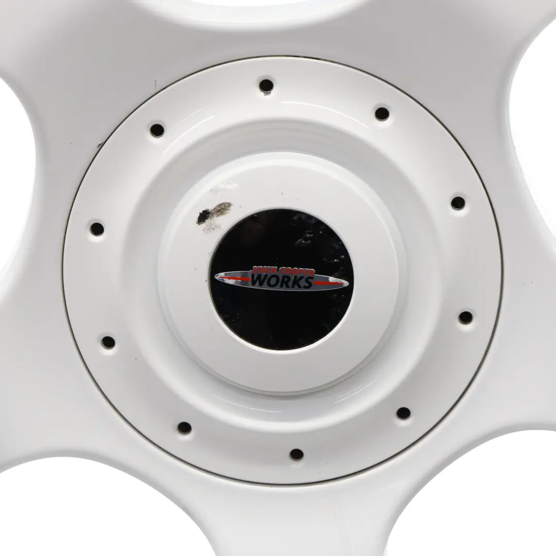 White Wheel Alloy Rim 16" 2J ET:48 to Mini Cooper One R50 R52 R53 with Part number 1512351 Mini Cooper One R50 R52 R53 White Wheel Alloy Rim 16" 2J ET:48 - SKU 1512351-3 - Part number 1512351