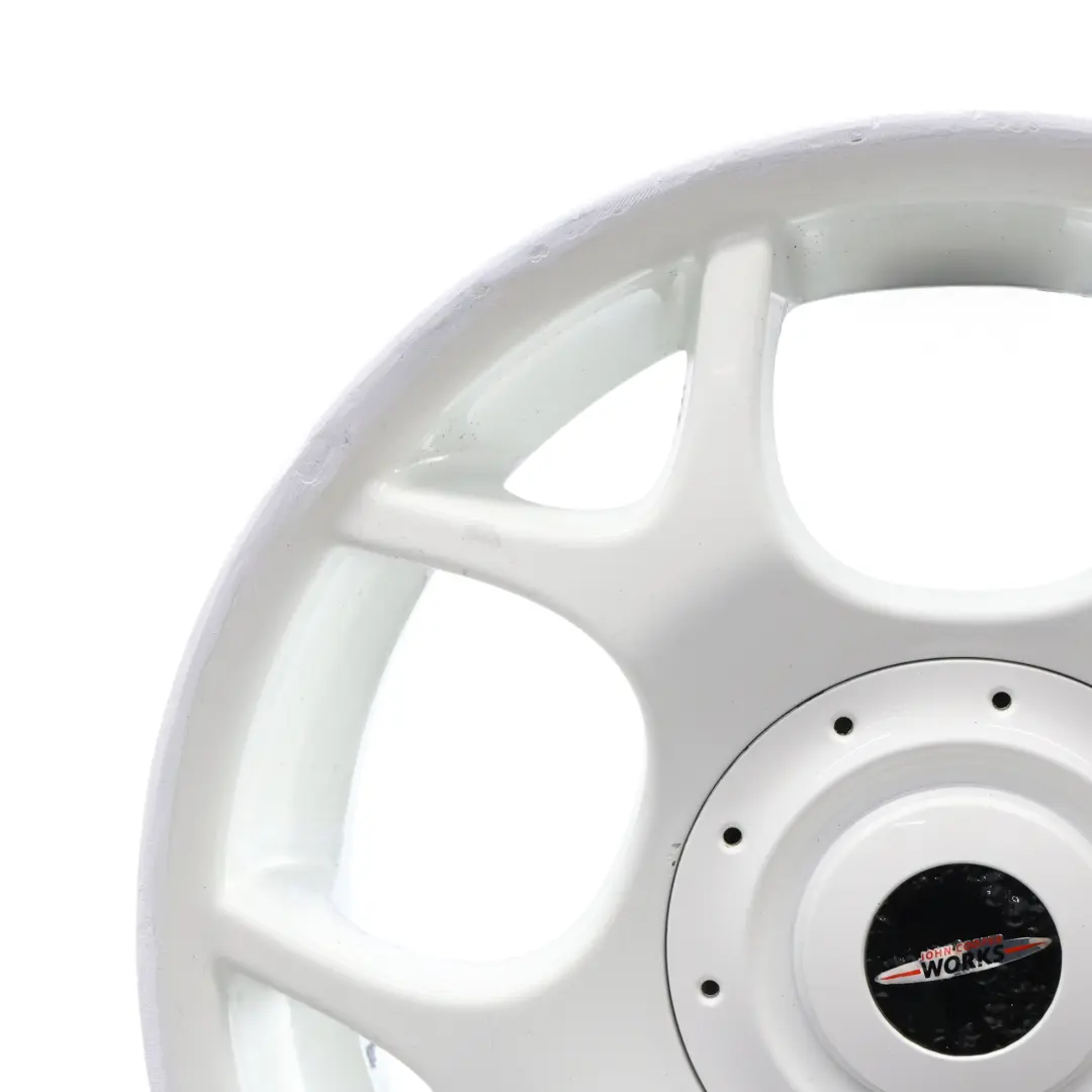 Mini Cooper One R50 R52 R53 White Wheel Alloy Rim 16" 6,5J ET:48 - SKU 1512351-4 - Part number 1512351
