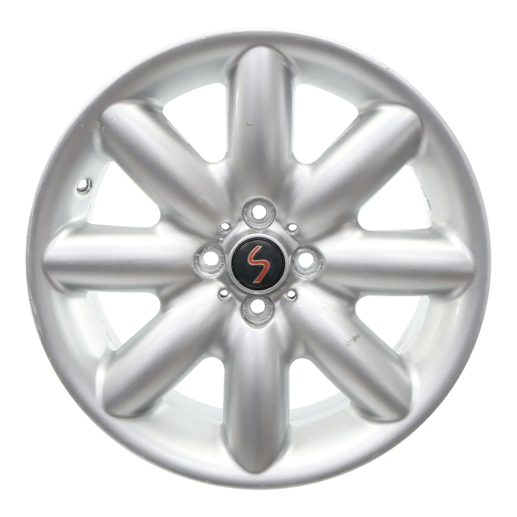 Mini R50 R56 R57 Jante En Alliage De Roue Argentée 17" ET:48 7J Spoke 85 1512352