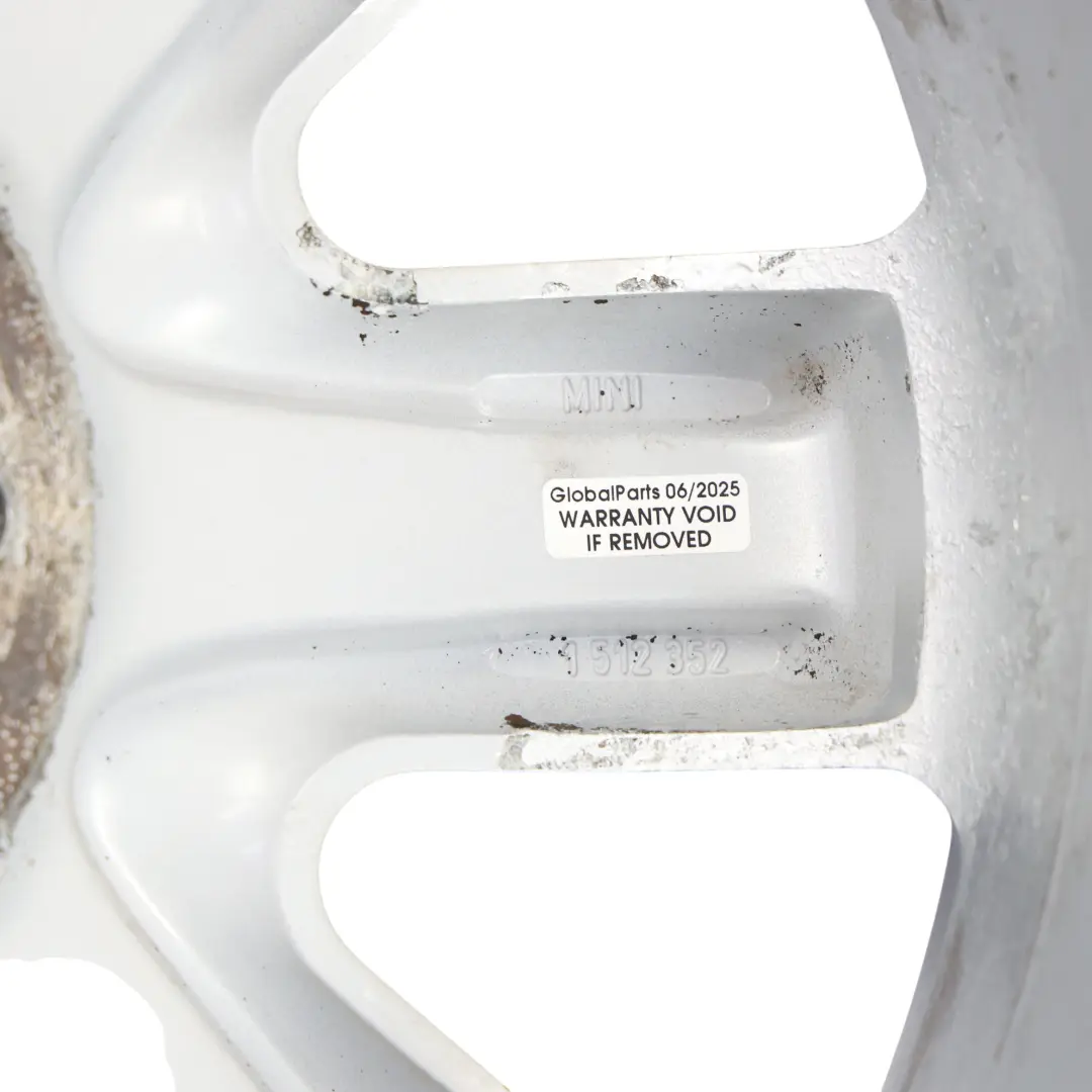 Mini Cooper R50 R53 R55 R56 Silber Alu Felge Alufelge 17" ET:48 7J Spoke 85 - SKU 1512352-4 - Teilenummer 1512352