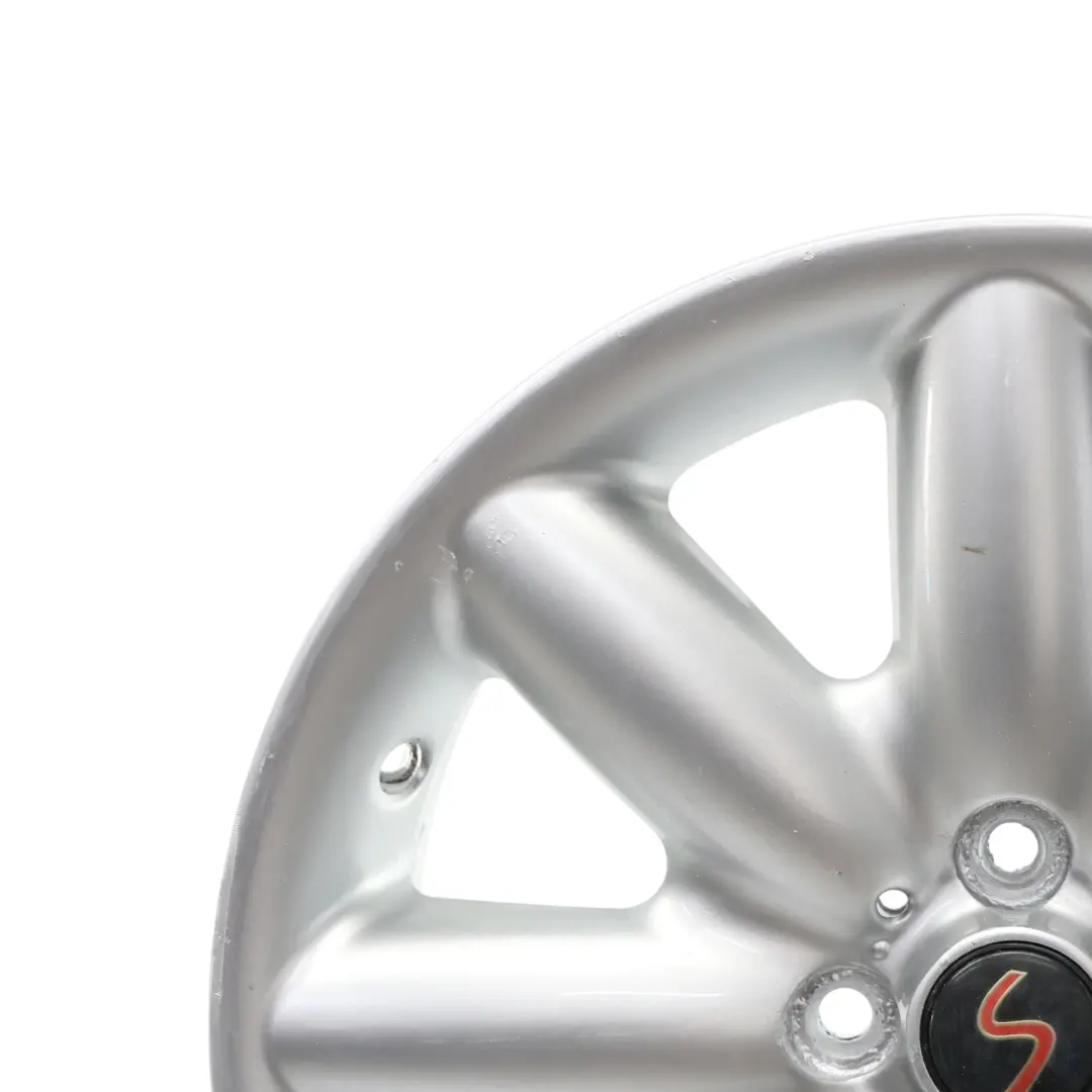 Mini Cooper One R50 R53 R55 R56 Argento Cerchio in lega 17" 7J ET:48 S-Spoke 85 - SKU 1512352-4 - Numero di parte 1512352