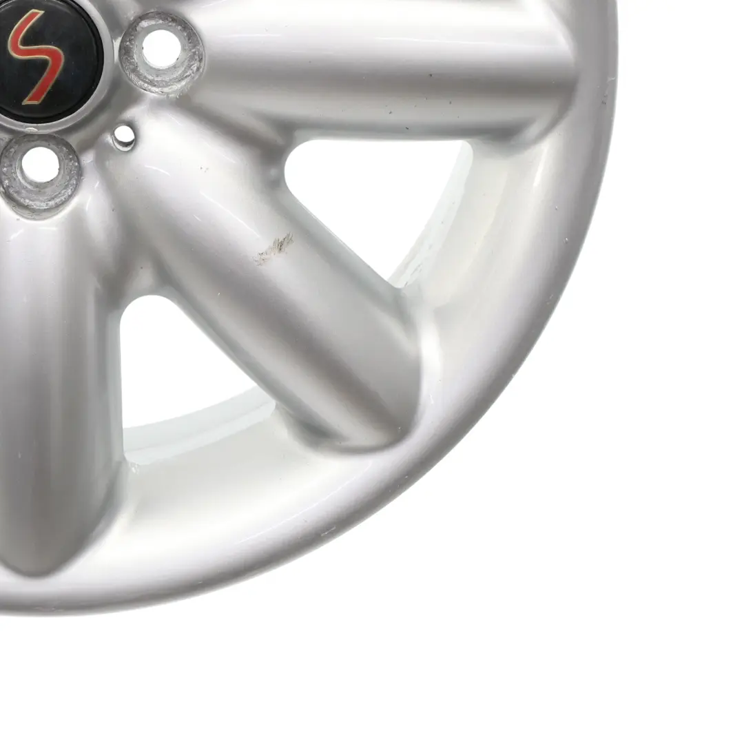 Mini Cooper One R50 R53 R55 R56 Argento Cerchio in lega 17" 7J ET:48 S-Spoke 85 - SKU 1512352-4 - Numero di parte 1512352
