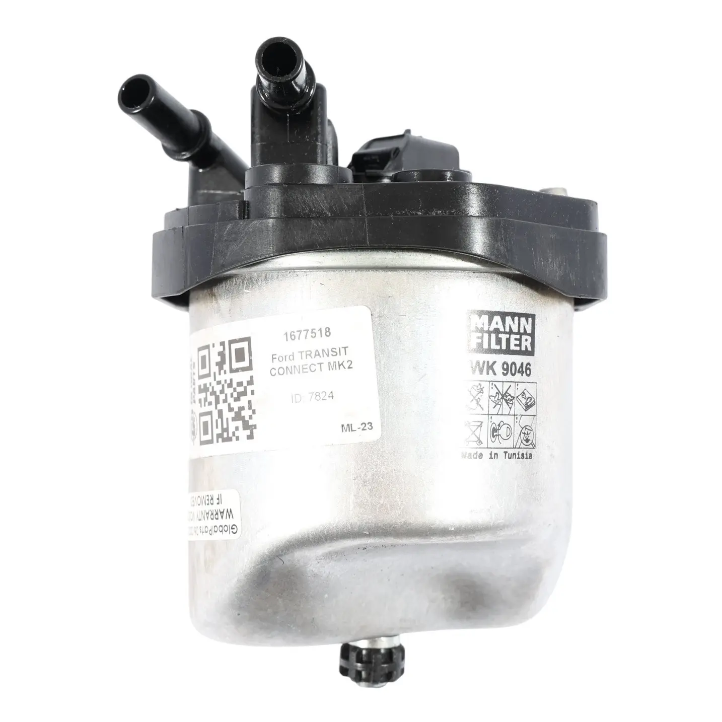 Ford Transit Connect Carcasa Filtro Combustible 1.6 Tdci 1677518 AV6Q-9155-AA