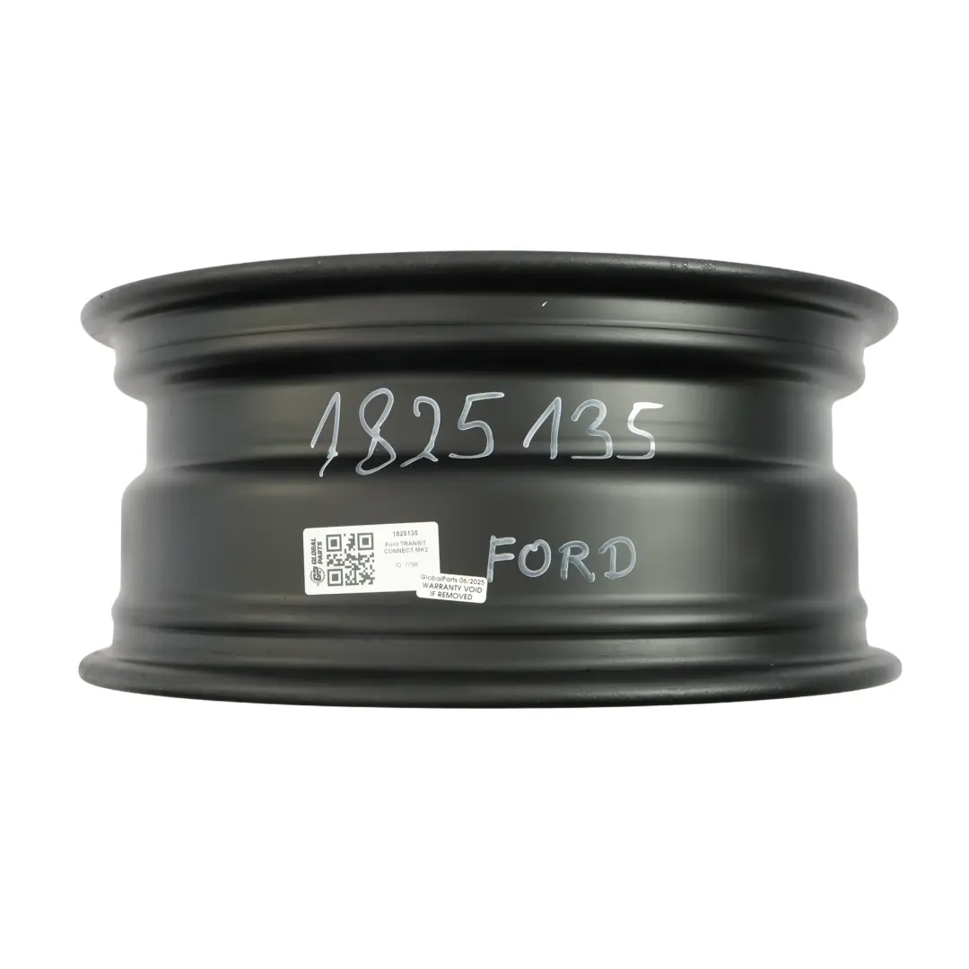 Mk2 Rad Felge Stahl 16" 6,5 J ET:50 für Ford Transit Connect mit Teilenummer 1825135 Ford Transit Connect Mk2 Rad Felge Stahl 16" 6,5 J ET:50 - SKU 1825135 - Teilenummer 1825135