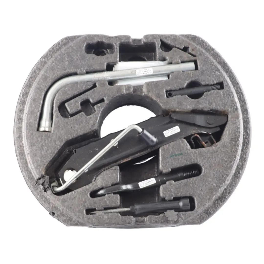 Audi A3 8P Emergency Wheel Tool Kit Spare Wheel Foam Lifting Jack - SKU 1K0012115F-1 - Part number 1K0012115F