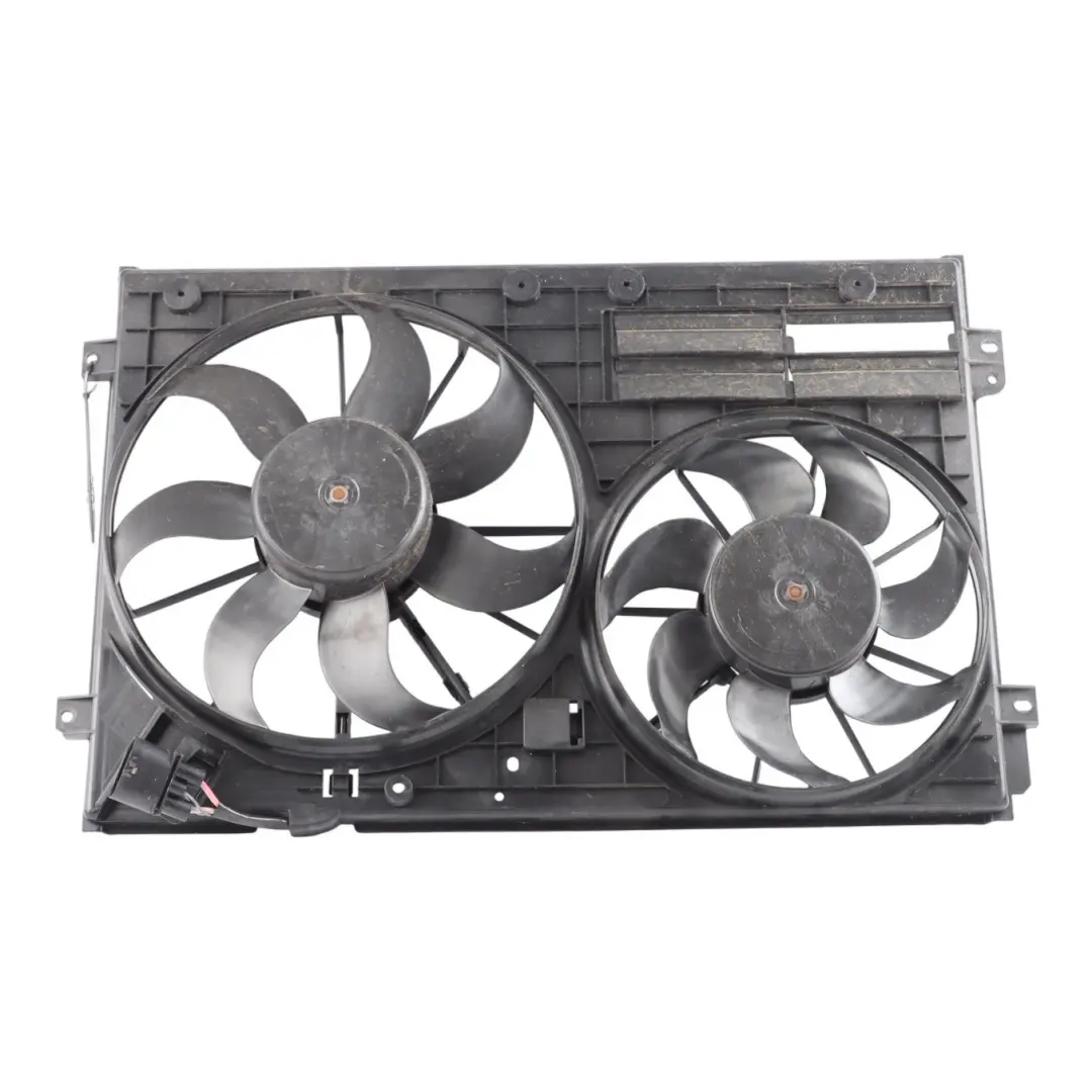 Audi TT 8J Engine Cooling Coolant Radiator Fan Unit - SKU 1K0121223-1 - Part number 1K0121223